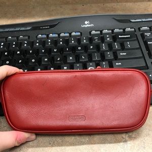 Coach eyeglass case